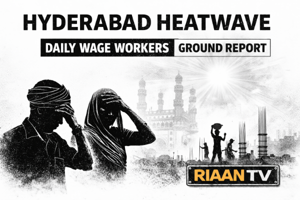 Ground Reality | Rising Heat in Hyderabad: How Daily Wage Workers Are Coping