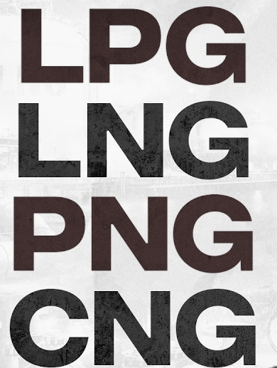 LPG, PNG and CNG r