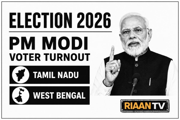 PM calls for high turnout in TN, WB polls